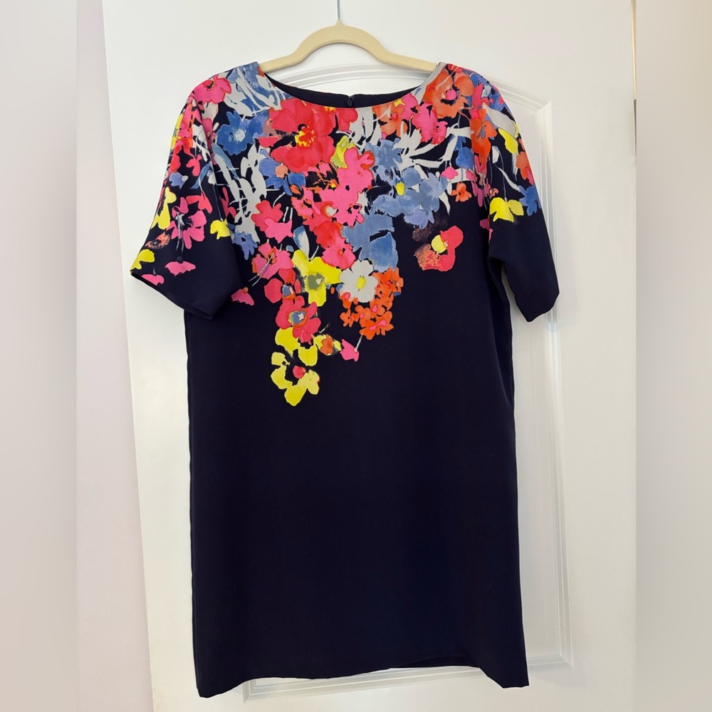 Ann Taylor Loft Floral Print Shift Dress